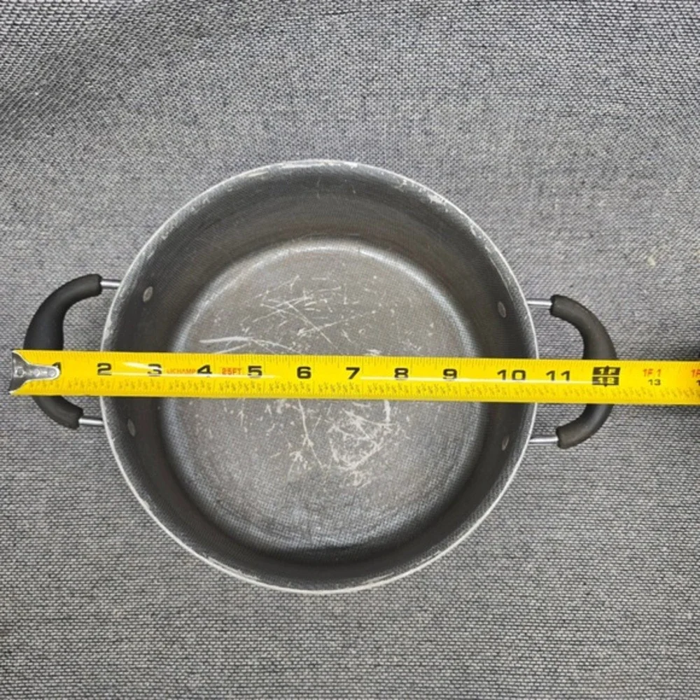 4pc‎ Saucepan Set Nesting Non-Stick Honeycomb Black Good 6-8in Pots